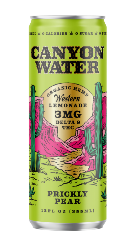 Canyon Water Prickly Pear 3MG